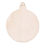 DIY Wooden Christmas Ornaments Assorted Pack of 12 - Educational Vantage