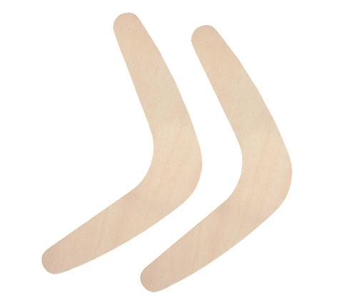 Wooden Boomerang Pack of 10 - Educational Vantage