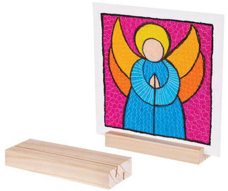 Wooden Card Holder Pack of 10 - Educational Vantage