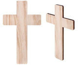 Wooden Cross Pack of 5 - Educational Vantage