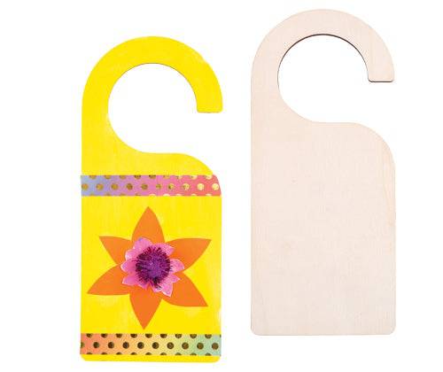 Wooden DIY Door Hanger Pack of 5 - Educational Vantage