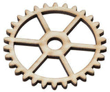 Wooden Gears and Cogs Assorted Pack of 100 - Educational Vantage