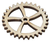 Wooden Gears and Cogs Assorted Pack of 100 - Educational Vantage