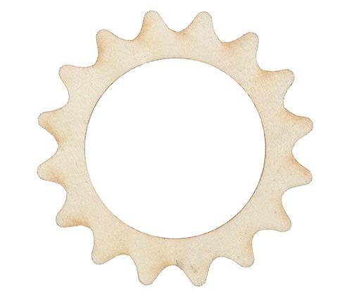 Wooden Gears and Cogs Assorted Pack of 100 - Educational Vantage