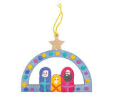 Wooden Nativity Hanger Pack of 12 - Educational Vantage