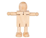 Wooden Robot 11cm - Educational Vantage