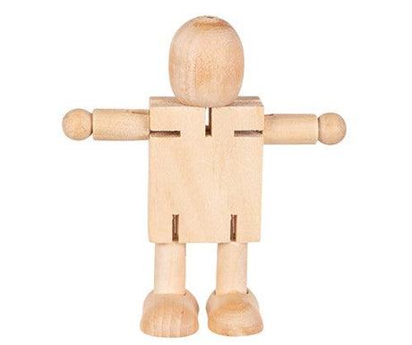 Wooden Robot 11cm - Educational Vantage