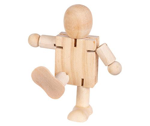 Wooden Robot 11cm - Educational Vantage