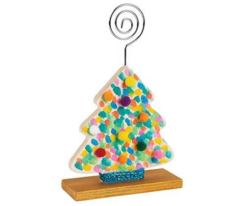 Wooden Stand with Photo Holder Tree - Educational Vantage