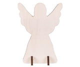 Wooden Standing Angel Pack of 10 - Educational Vantage