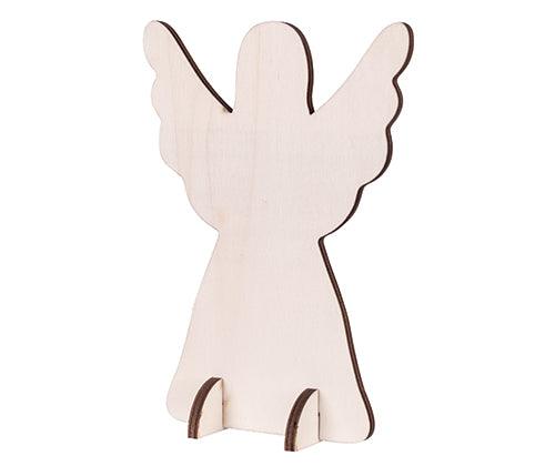 Wooden Standing Angel Pack of 10 - Educational Vantage