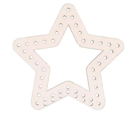 Wooden Weaving Star Pack of 10 - Educational Vantage