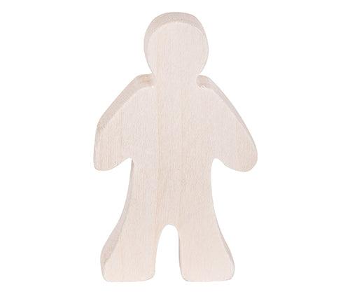 Wooden Person Shape Pack of 10 - Educational Vantage