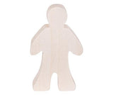 Wooden Person Shape Pack of 10 - Educational Vantage